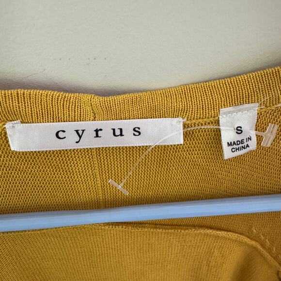 Cyrus Open Front Long Sleeve Cardigan Sweater US Women's S - Picture 3 of 7